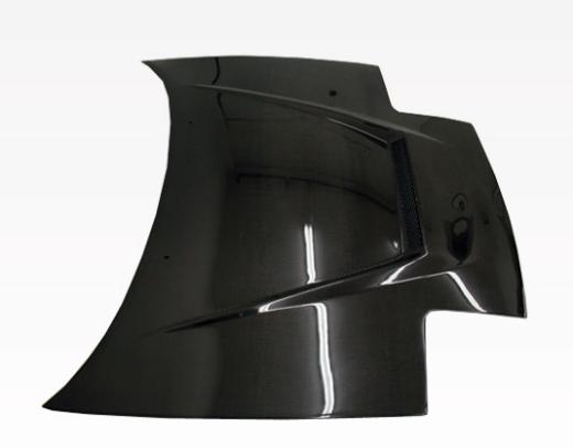 VIS Carbon Fiber Hood - Invader Style