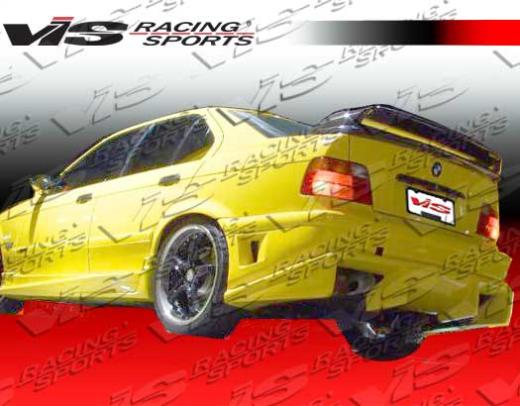 VIS Racing Ballistix Body Kit - Rear Bumper