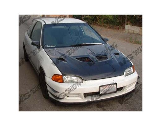 VIS Carbon Fiber Hood - EVO Style
