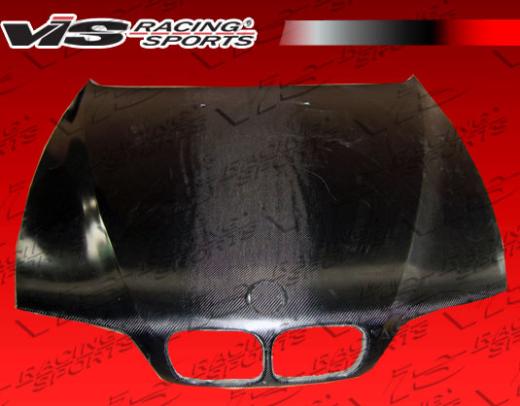 VIS Carbon Fiber Hood - OEM Style