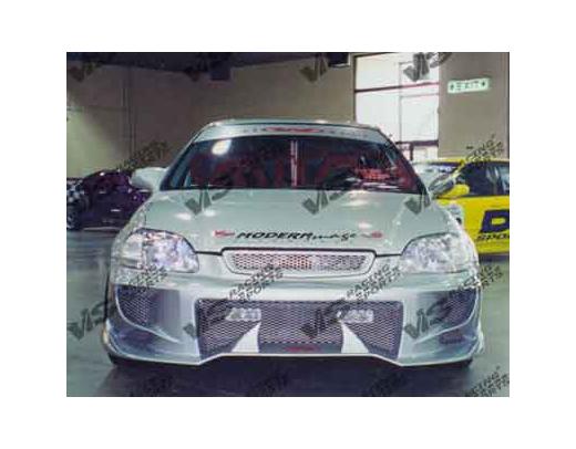 VIS Racing Invader 4 Body Kit - Front Bumper
