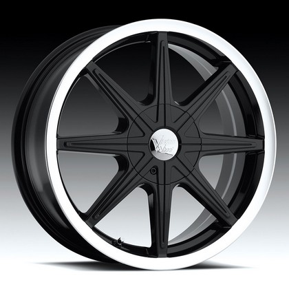 Vision Kryptonite 378 FWD Gloss Black Mach. Lip
