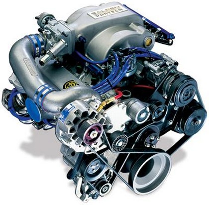 Vortech® Electronic Fuel Injection (EFI)/Renegade Class Passenger Side Supercharging System, Satin 
