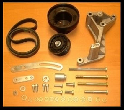 Vortech® Mondo Alternator Bracket/Water Pump Bracket