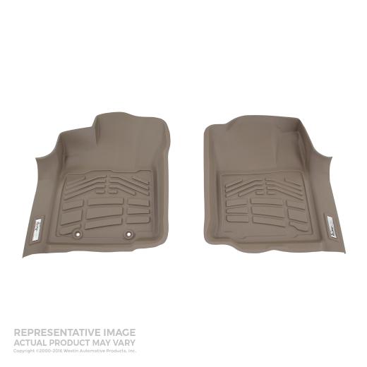 Wade Sure-Fit Mat - Tan - Front Seats (Set of 2)