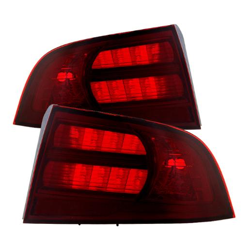 Xtune OEM Style Tail Lights - Red Smoked