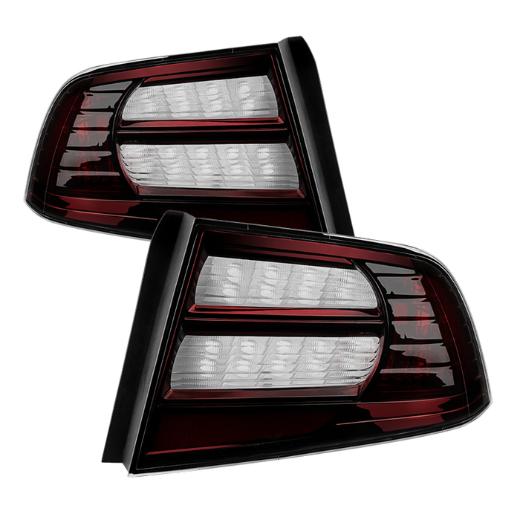 Xtune OEM Style Tail Lights - Red Smoked