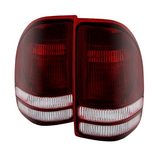 Xtune OEM Style Tail Lights -Red Smoked