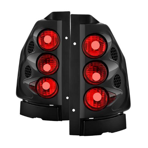 Xtune Euro Style Tail Lights - Black
