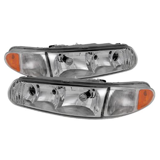 Xtune Crystal Headlights - Chrome