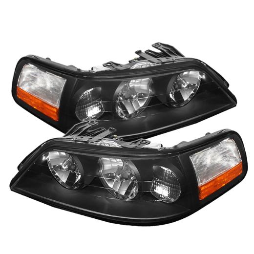 Xtune Crystal Headlights - Black