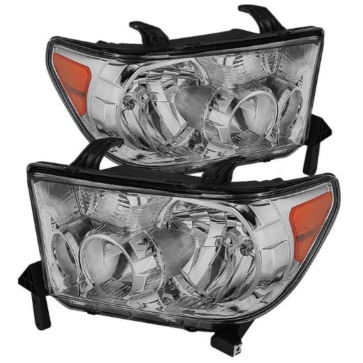 Xtune OEM Style Headlights ( Will Not Fit Model With Headlight Washer ) - Chrome