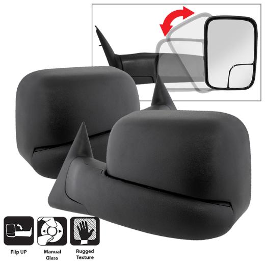 Xtune L&R Manual Extendable - MANUAL Adjust Mirror.