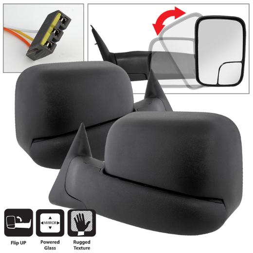 Xtune L&R Manual Extendable - POWER Adjust Mirror.