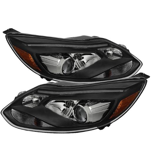 Xtune Projector Headlights - OE Style - Halogen Model Only ( Not Compatible With Xenon/HID Model ) - Black